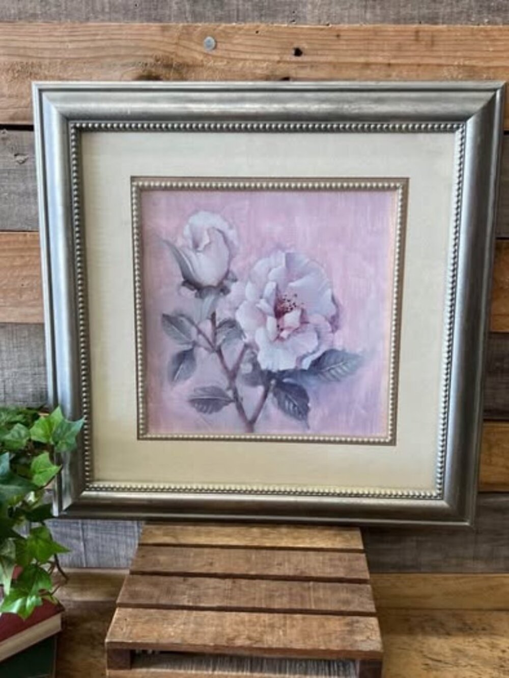 Vintage Wall Picture “ Rose Delight” by Paul Mathenia